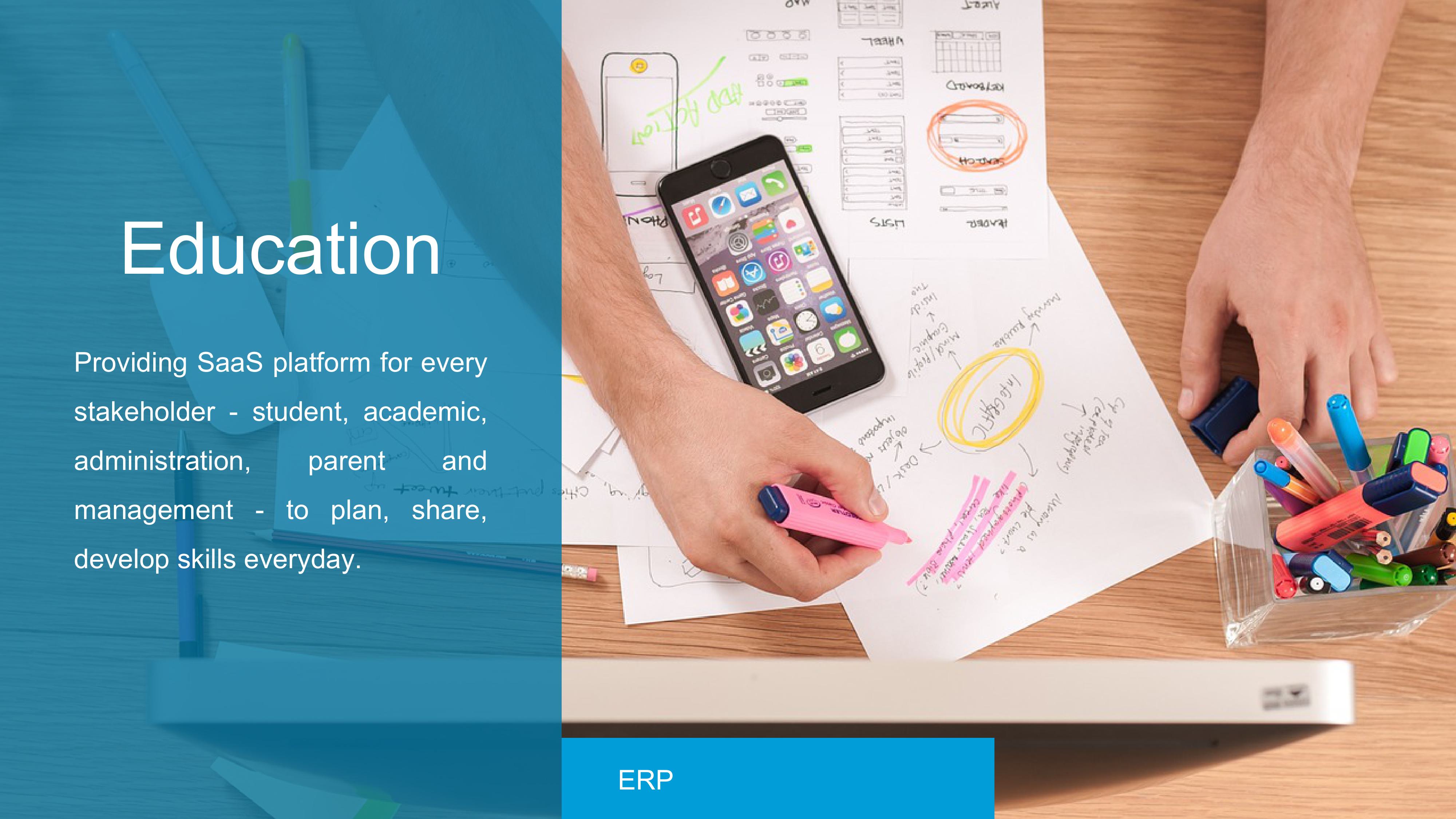 Acadyme education management platform screenshot