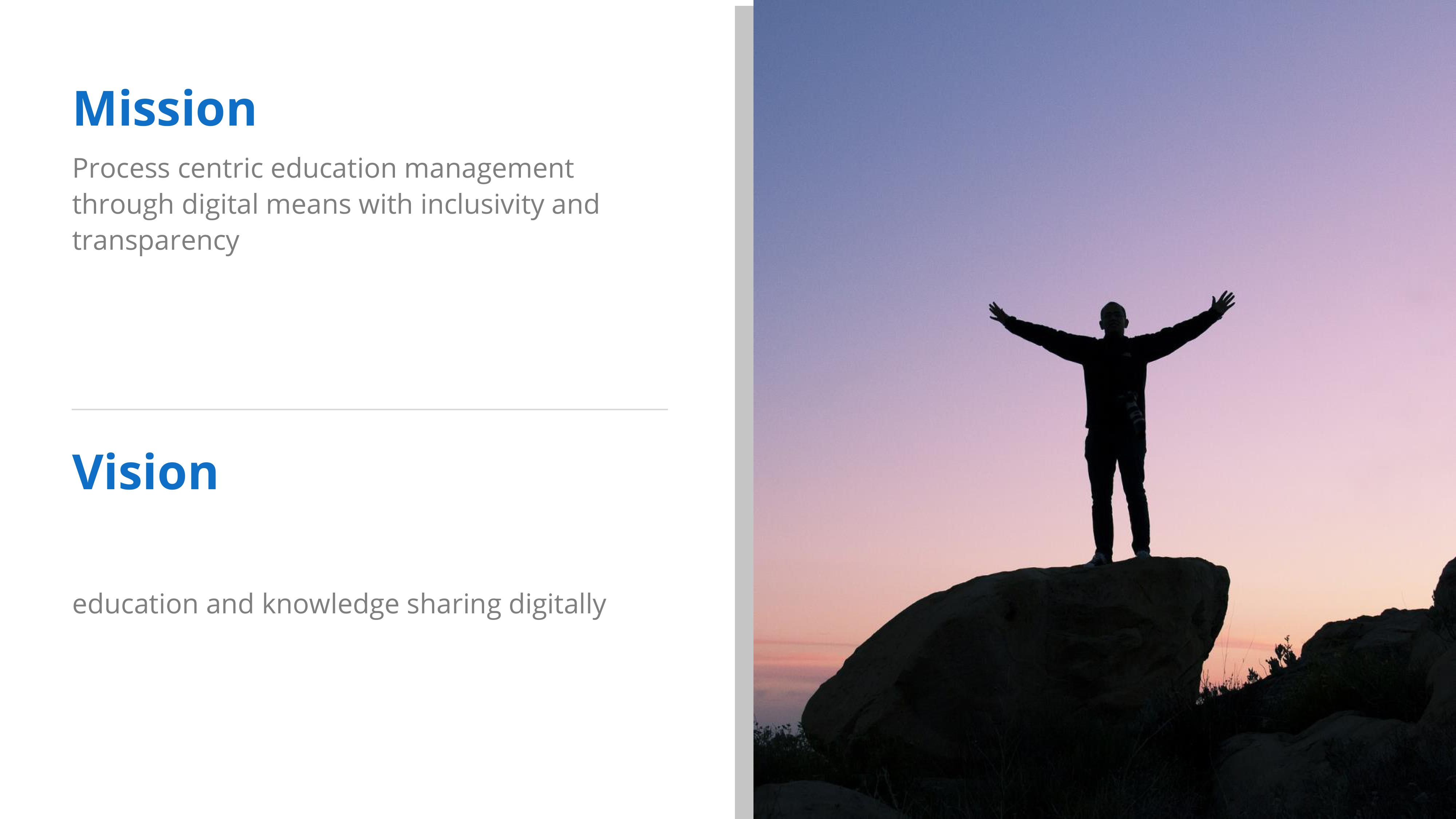 Acadyme education management platform screenshot